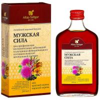 Алтайский медовый бальзам "Мужская сила" 0,250 пл.