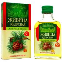 Живица кедровая 5% для оздоровления организма, 100 мл
